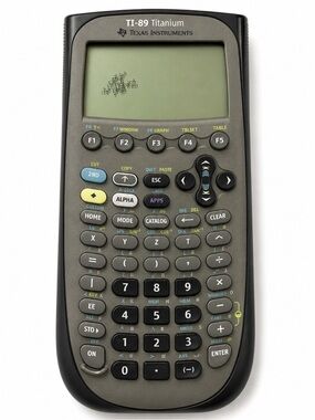 Texas Instruments TI-89 Titanium Olive Green and Black Graphing Calculator
